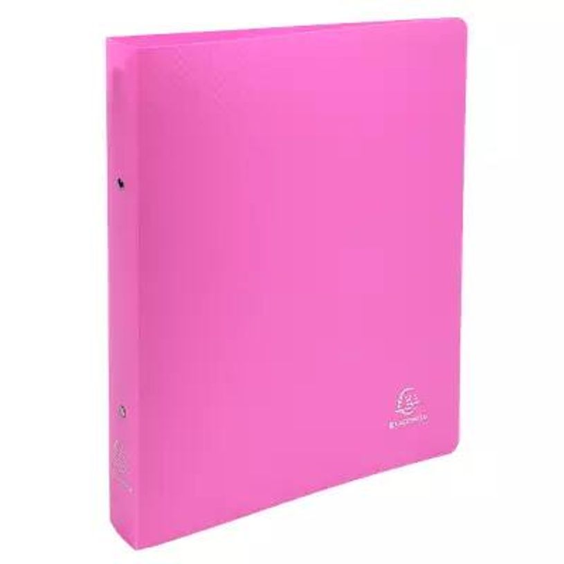 3130630546948-Exacompta Opak - Classeur 2 anneaux - Dos 40 mm - A4 Maxi - rose-P_400010417_1-0