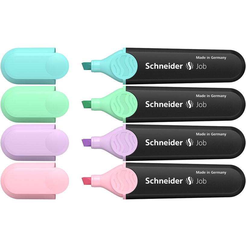 4004675135940-Schneider Job Pastel - Pack de 4 surligneurs - couleurs assorties-P_400010510_5-3