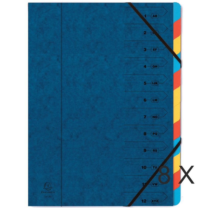 3130631541225-Exacompta Iderama - 8 Trieurs 12 positions - bleu-P_400010711_1-0