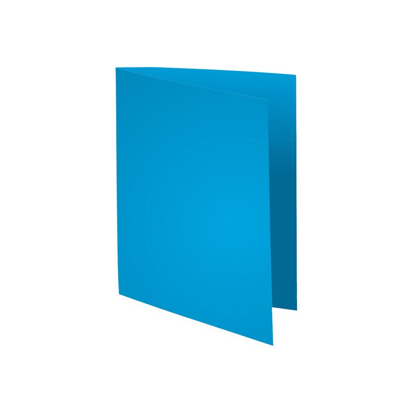 3288583301104-Exacompta Super 210 - 5 Paquets de 100 Chemises - 210 gr - bleu vif-P_400010876_3-1