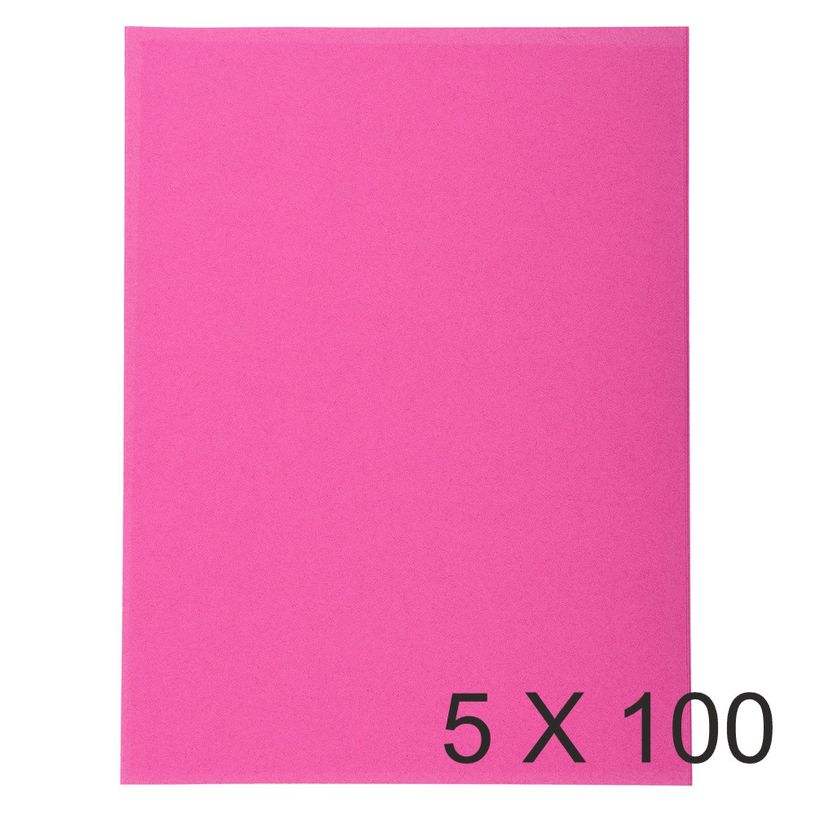 3288584201205-Exacompta Forever - 5 Paquets de 100 Chemises - 170 gr - fuchsia-P_400010921_1-0