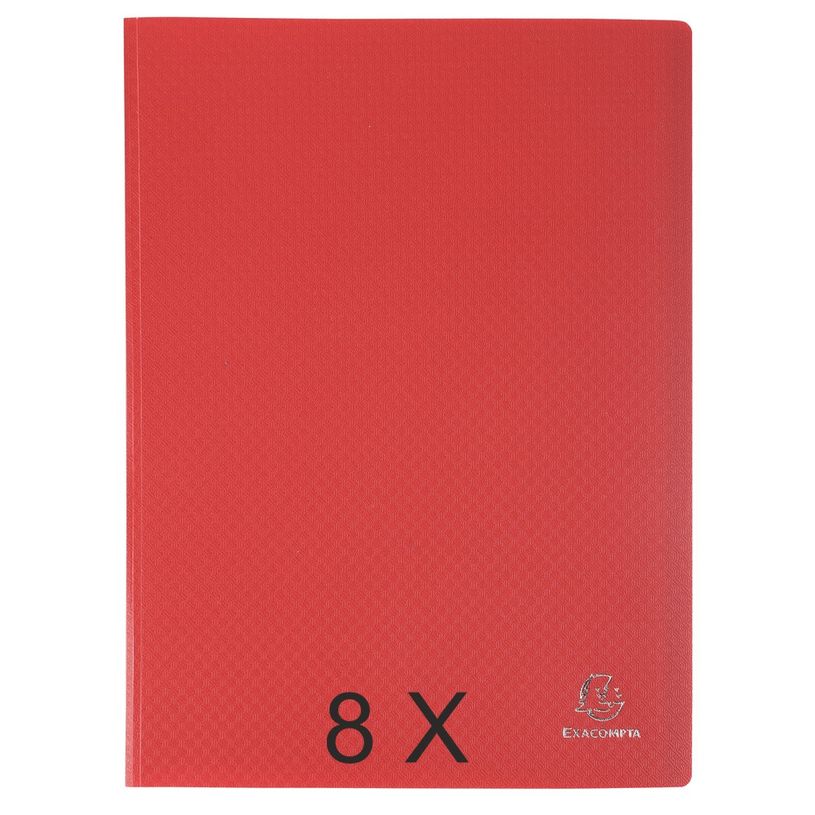 3130632881153-Exacompta Opak - 8 Porte vues - 200 vues - A4 - rouge-P_400011762_1-0