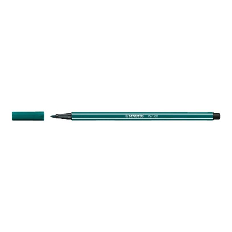 4006381574341-STABILO Pen 68 - Feutre pointe moyenne - vert épinard-P_400012520_1-0