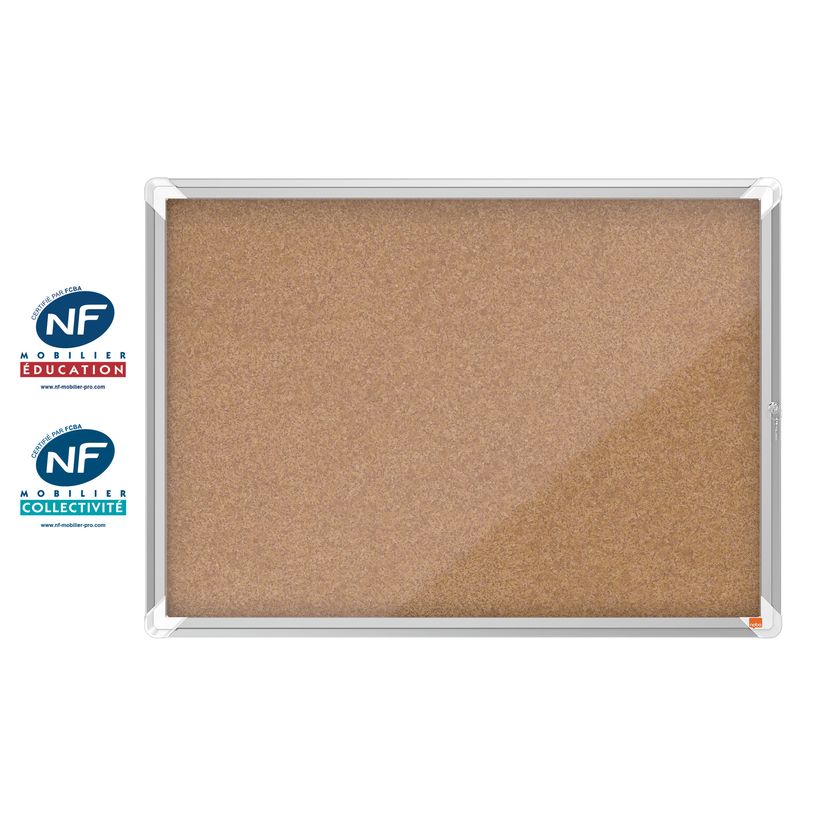 5028252611480-Nobo - Vitrine intérieure 8 A4 (944 x 668 mm) - fond liège-P_400013870_1-0
