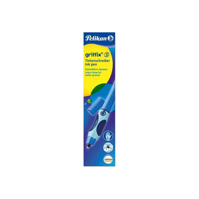 4012700955173-Pelikan Griffix 3 -  Roller à encre - bleu - pour gaucher-P_405111112_1-3