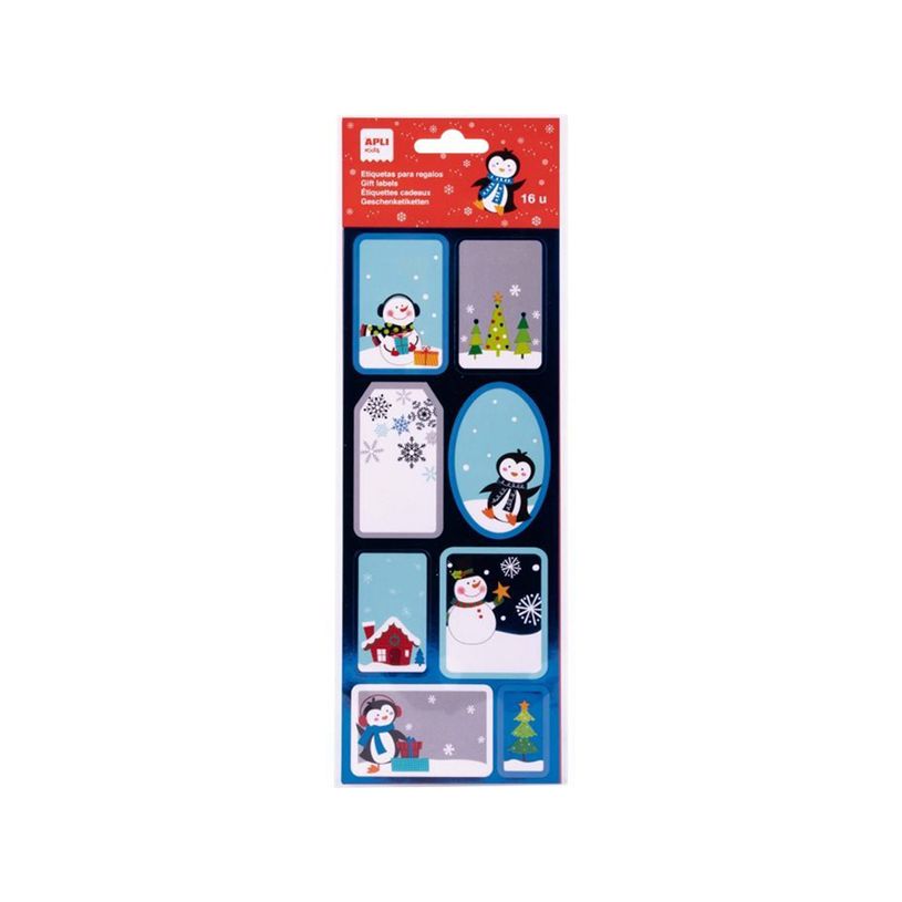 8410782185529-Apli Kids - 14 Étiquettes cadeau - pingouin-P_405111156_3-0