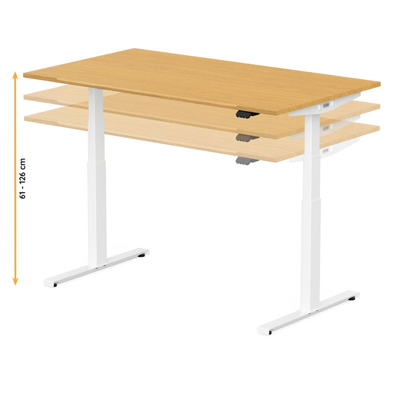 3760350281074-Bureau électrique UGO - L120x70cm - pieds blancs - plateau imitation chêne Stone-P_405113022_8-7