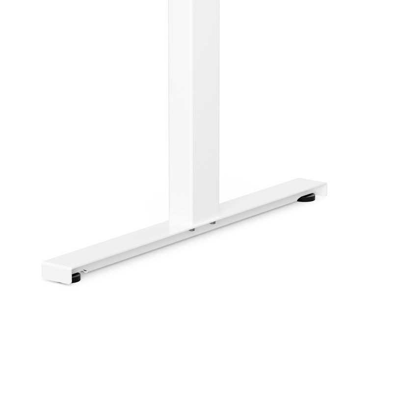 3760350281111-Bureau électrique UGO - L140x80cm - pieds blancs - plateau blanc laqué-P_405113028_6-5
