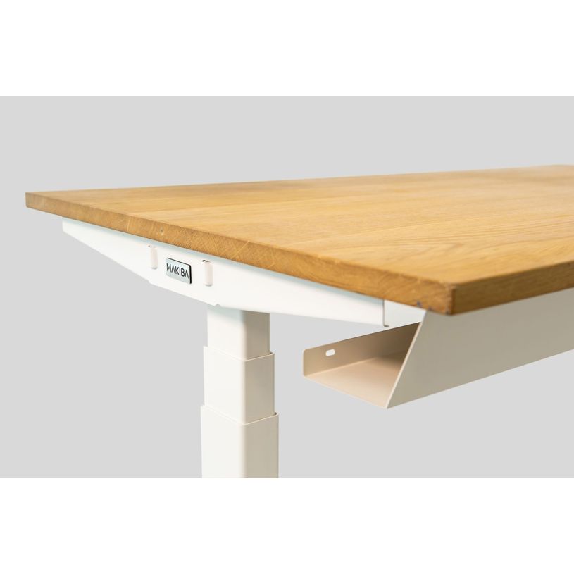 3760350281029-Goulotte 115cm pour Bureau électrique UGO - blanc-P_405113034_3-2
