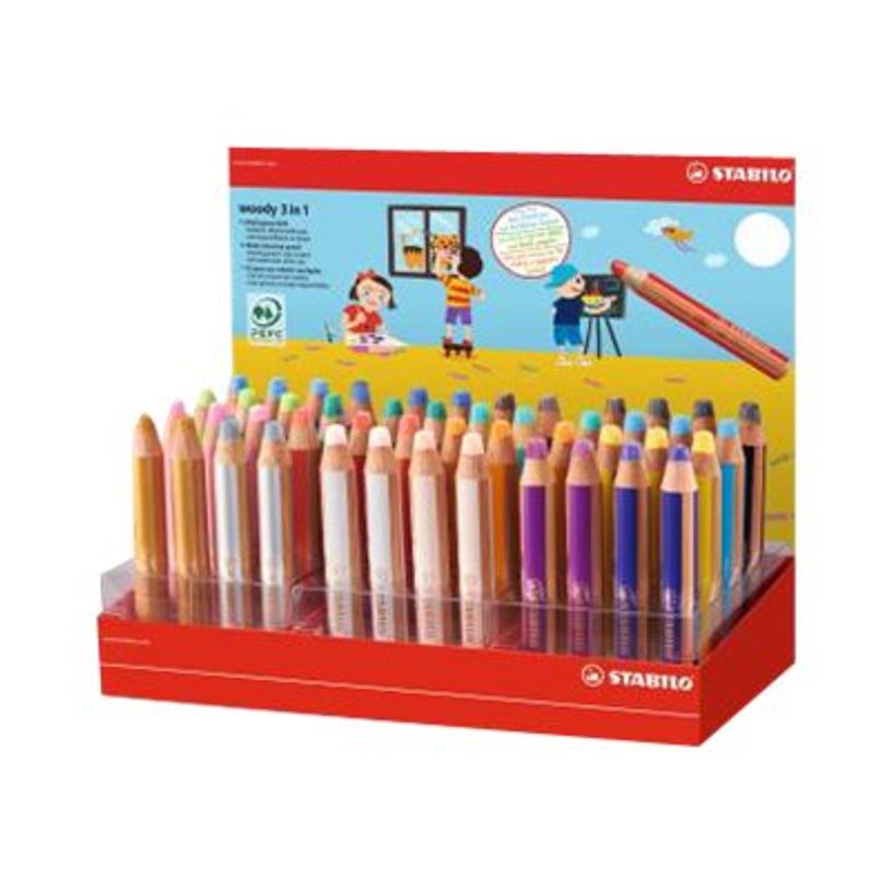 4006381516273-STABILO woody 3 in 1 - pack de 48 crayons de couleur - coloris assortis-P_405113607_1-0