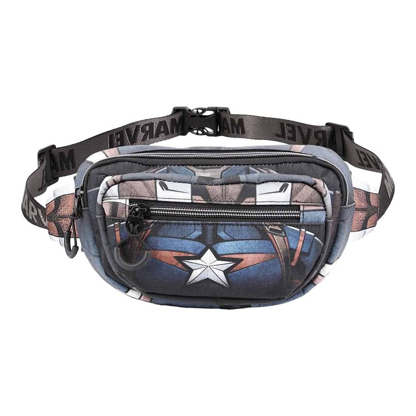 8445118024296-Captain America - Sac banane - noir - Karactermania-P_405114425_2-1