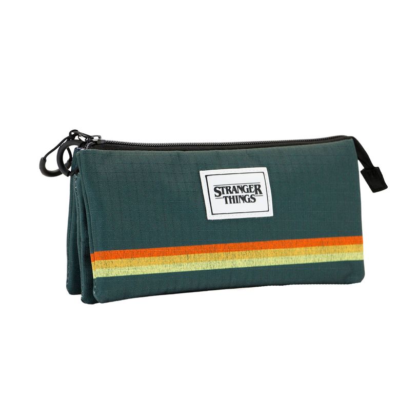 8445118024531-Stranger Things - Trousse 3 compartiments - vert - Karactermania-P_405114538_2-1