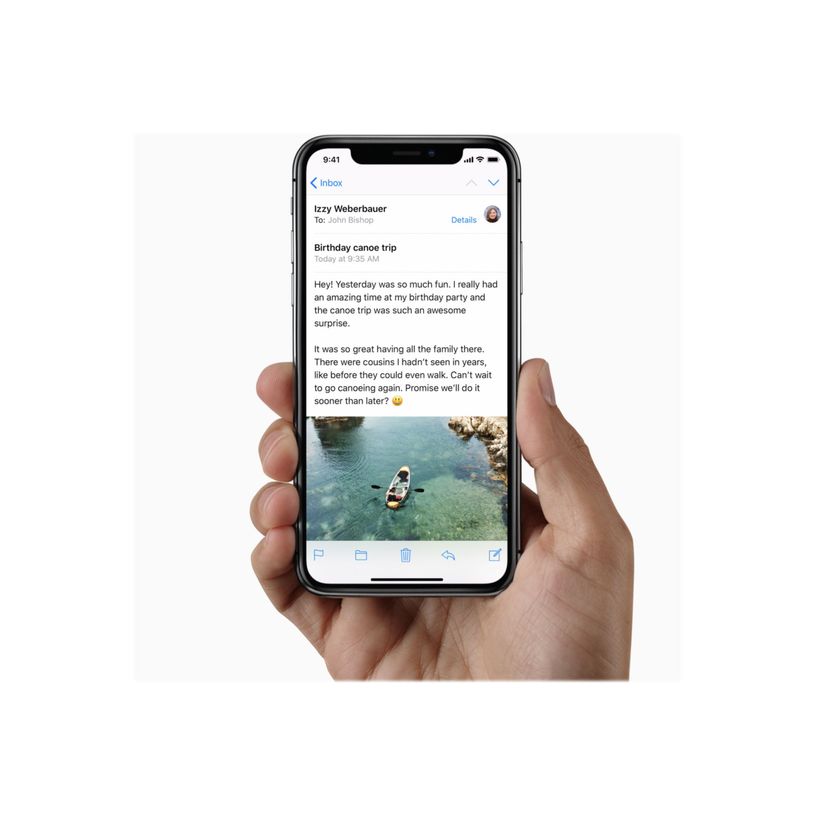 3701083036951-Apple iPhone X - smartphone reconditionné grade A - 4G - 64 Go - gris sidéral-P_405116762_2-11