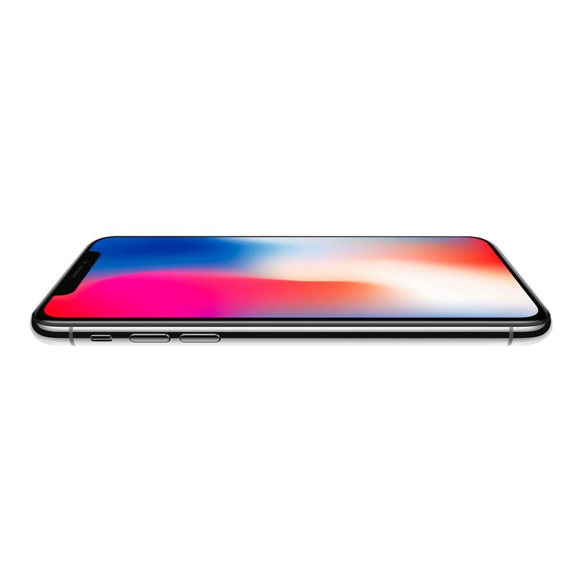 3701083038108-Apple iPhone X - Smartphone reconditionné grade C (Etat correct) - 4G - 64 Go - gris sid