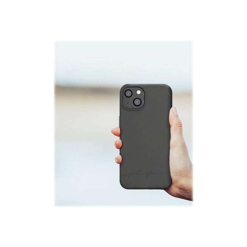 3571211463870-Just Green - coque de protection pour Iphone 13 - noir-P_405117431_2-1