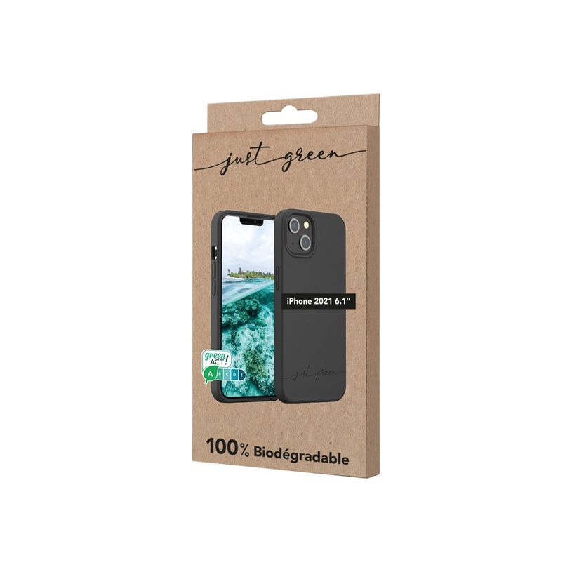 3571211463870-Just Green - coque de protection pour Iphone 13 - noir-P_405117431_4-3