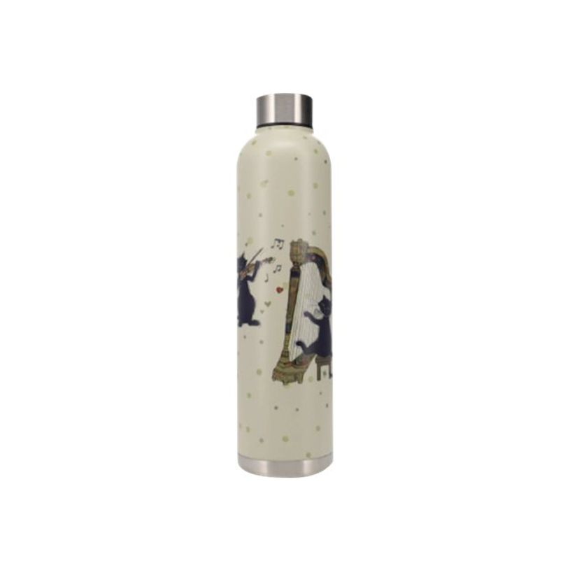3700572762357-Kiub Bug Art Chat - Gourde bouteille thermique - 750 ml - musique-P_405118477_1-0