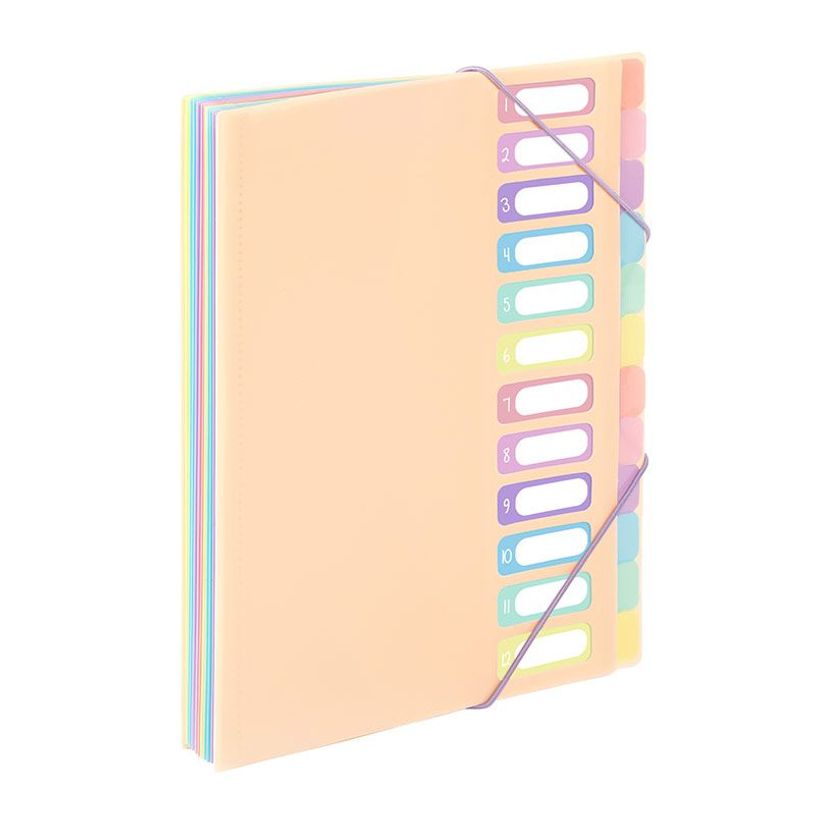 3135259881159-Viquel Rainbow Pastel - trieur à soufflet - pour A4 - à onglets - disponible en différe-P_405118854_3-2