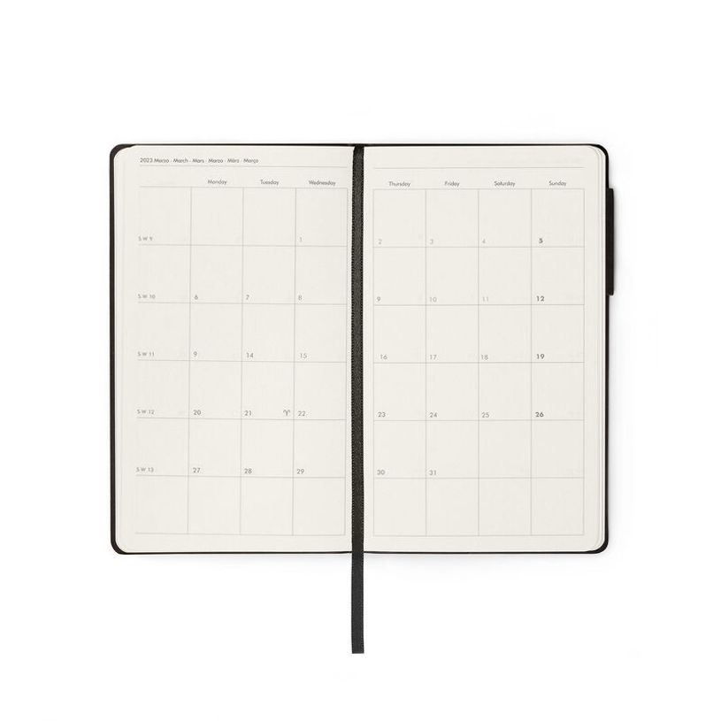 8054117627010-Agenda Colours Collection - 1 mois sur 2 pages - 11 x 18 cm - rouge - Legami-P_405120956_10-1