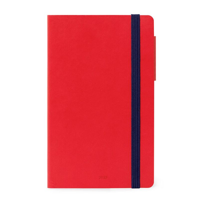 8054117627010-Agenda Colours Collection - 1 mois sur 2 pages - 11 x 18 cm - rouge - Legami-P_405120956_9-0