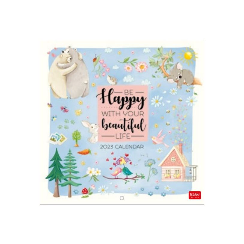 8054117623241-Calendrier mensuel Vivre heureux - 18 x 18 cm - Legami-P_405121173_1-0