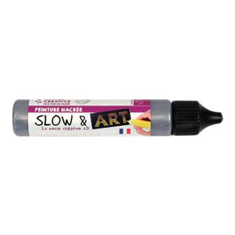 3471056163488-Graine Creative Slow & Art - peinture - gris bleuté nacré - 30 ml-P_405121240_1-0