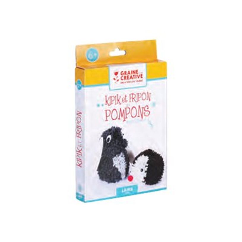 3471057501043-Graine Creative - kit de travaux créatifs - animaux en pompons en laine-P_405121268_1-0