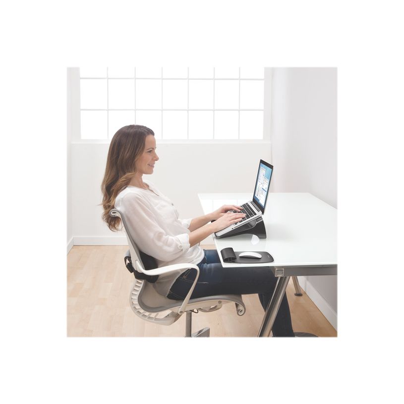 0043859700301-Fellowes I-Spire Series Laptop Lift - Support pour ordinateur portable - gris, noir-P_405127694_1-6