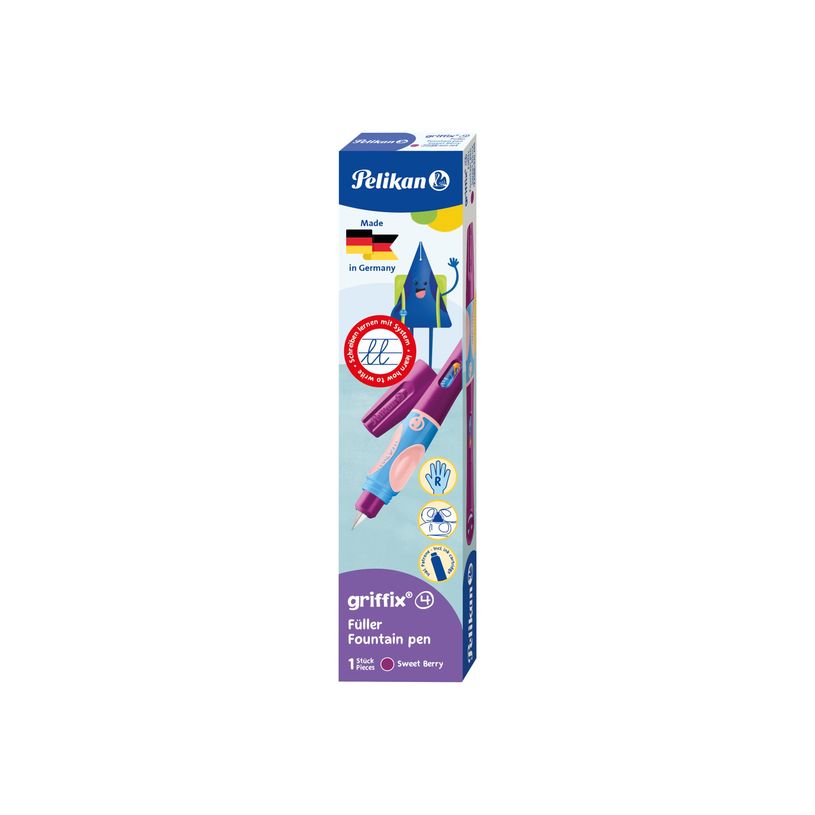 4012700820266-Pelikan Griffix 4 - Stylo plume - fuchsia/bleu/rose-P_405131679_1-0