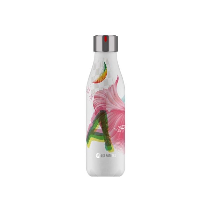 3614300043116-Les Artistes Paris - Gourde Bouteille isotherme 500 ml - Oculus - acier inoxydable-P_405133664_1-0