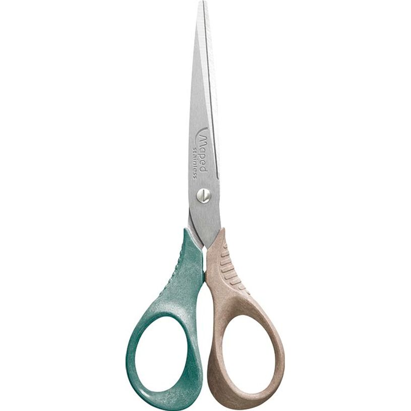 3154144760201-Maped Smiling Planet - Ciseaux Shape 16 cm - disponible dans différentes couleurs - en bo-P_405137042_4-3