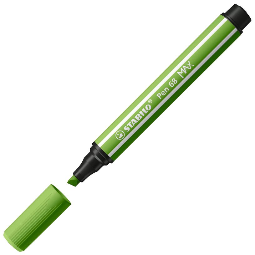 4006381569637-STABILO - Feutre de dessin pointe large biseautée - vert gazon-P_405137355_2-1
