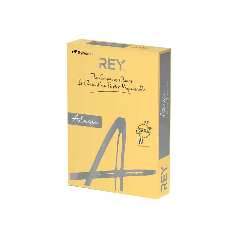 3368220105453-Rey Adagio - Papier couleur - A3 (297 x 420 mm) - 80 g/m² - Ramette de 500 feuilles - bou-P_405137770_1-0
