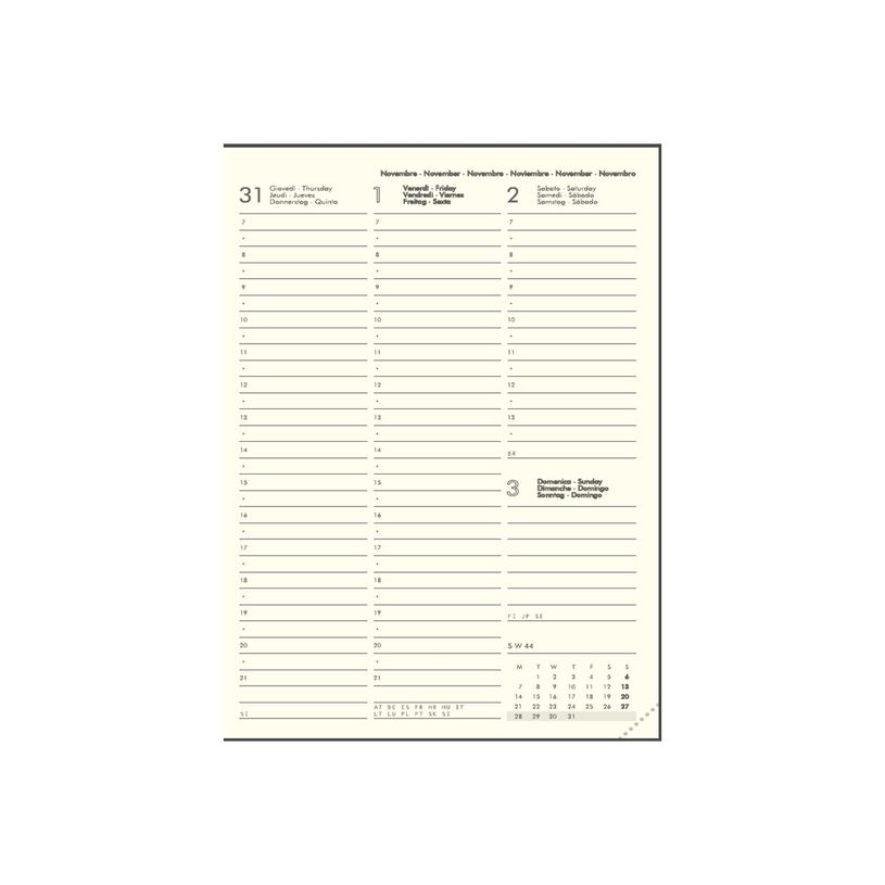 8053610789553-Agenda 1 semaine sur 2 pages - 12 x 18 cm - noir onyx - Legami Colours Collection-P_405142964_3-2