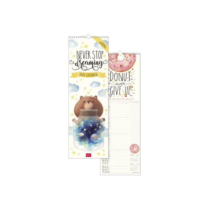 8051128759686-Legami - Calendrier mensuel 2024 - 16 x 49 cm - aphorismes-P_405143121_1-0