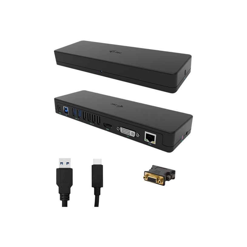 8595611704079-i-Tec - Station d'accueil - USB-C / Thunderbolt 3 - DVI, HDMI - GigE - Europe-P_405145447_4-2