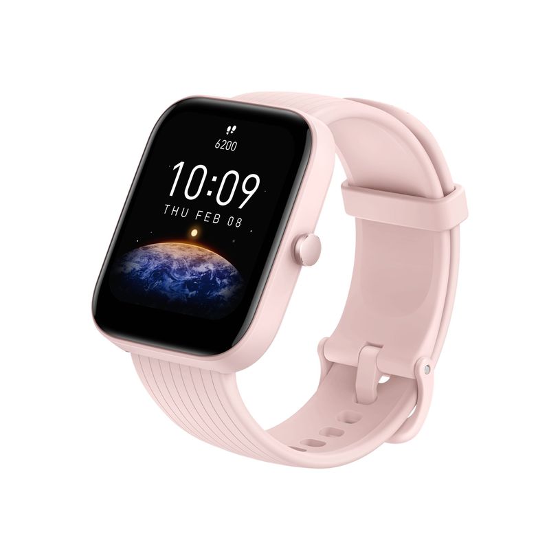 6972596104797-Amazfit Bip 3 Pro - montre connectée - affichage 1.69" - rose-P_405147733_2-0