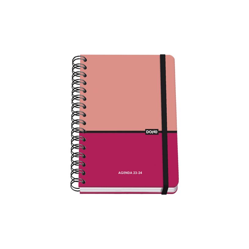 8421938515053-Dohe Duo - Agenda scolaire - 2023-2024 - semainier - reliure à anneaux métalliques - A5 (148 x 210 mm) - -P_405148379_1-0