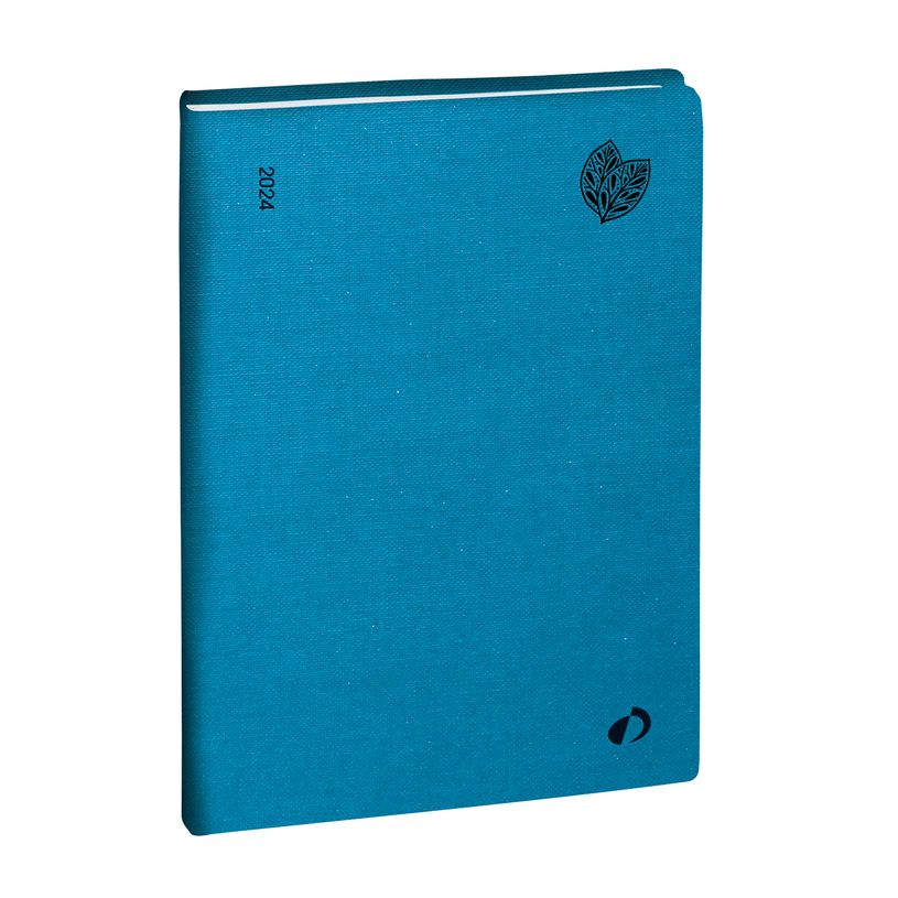 3371010500376-Agenda Diana recyclé - 1 semaine sur 2 pages - 10 x 15 cm - turquoise - Quo Vadis-P_405148544_3-0