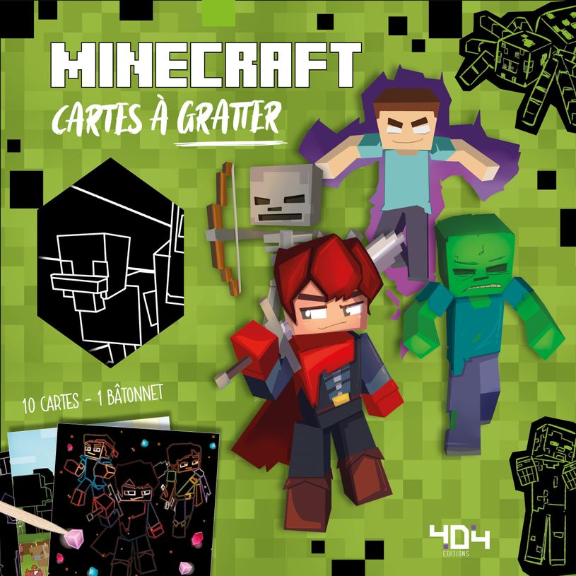 9791032406410-Cartes à Gratter Minecraft-P_405150688_1-0