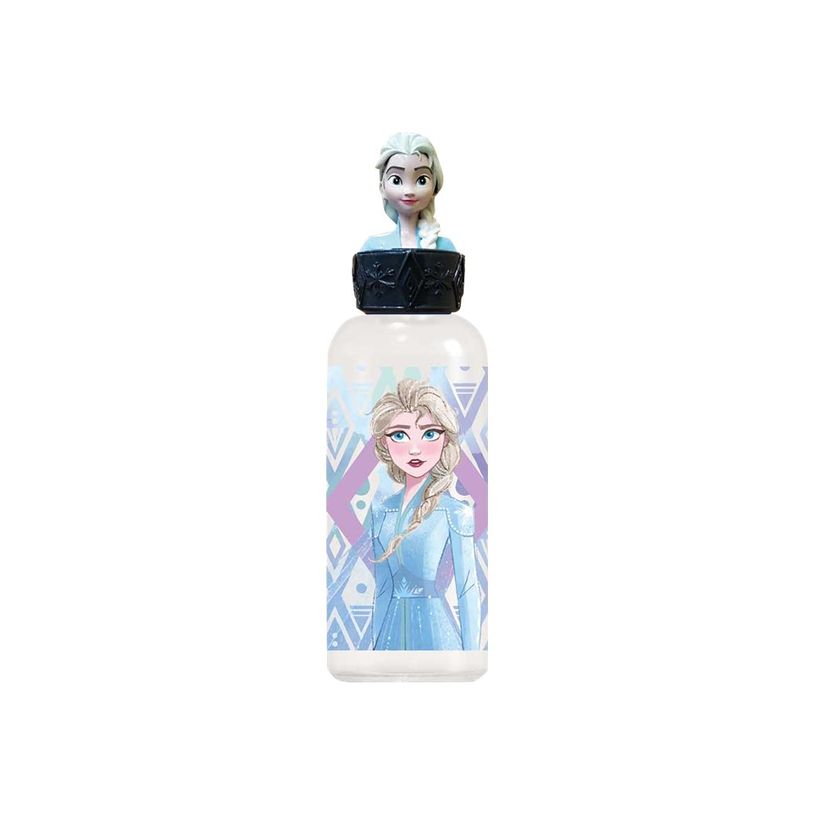 8412497101047-La Reine des Neiges 2 - Gourde Bouteille avec figurine 3D - 560 ml-P_405150919_1-0