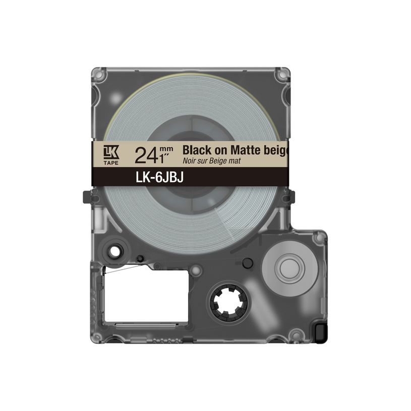 8715946713816-Epson LabelWorks LK-6JBJ - Noir sur beige mat - Rouleau (2,4 cm)-P_405152800_1-0