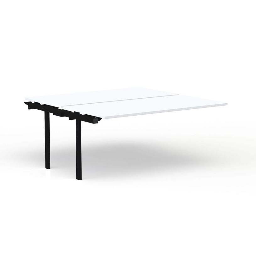 3617350005042-Bureau Bench CONECT - plan suivant - L180 x P165 cm - plateau blanc - pieds noirs-P_405153738_1-0