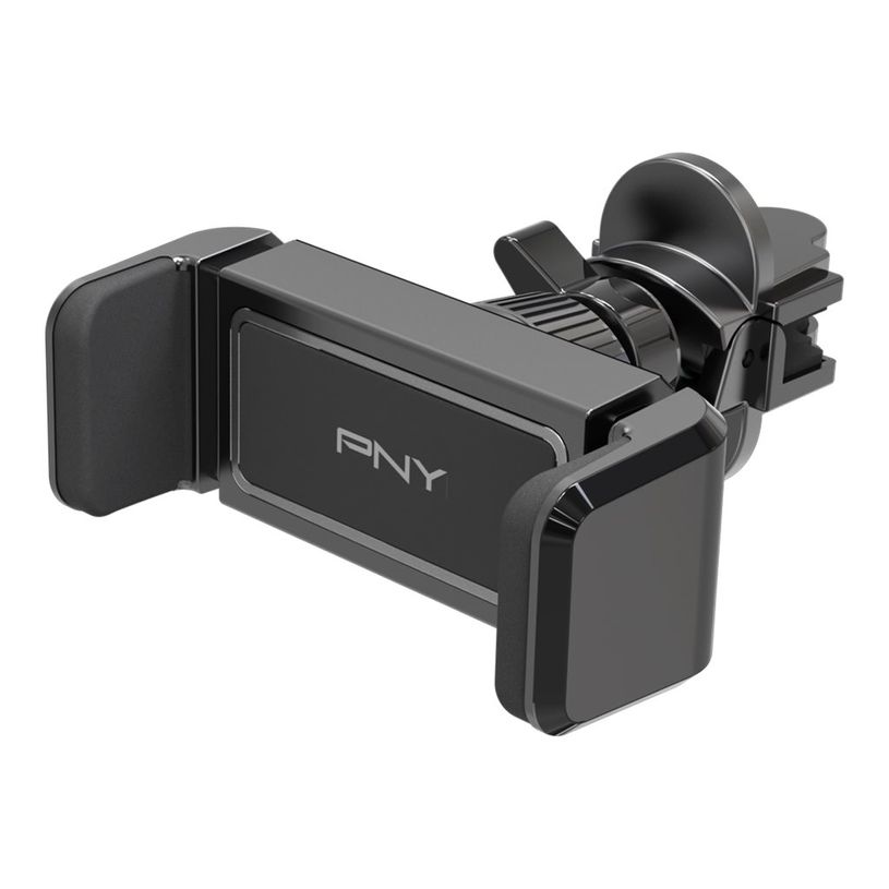 3536403376222-PNY - Support de voiture pour smartphone avec fixation sur grille aération - noir-P_405155011_2-0