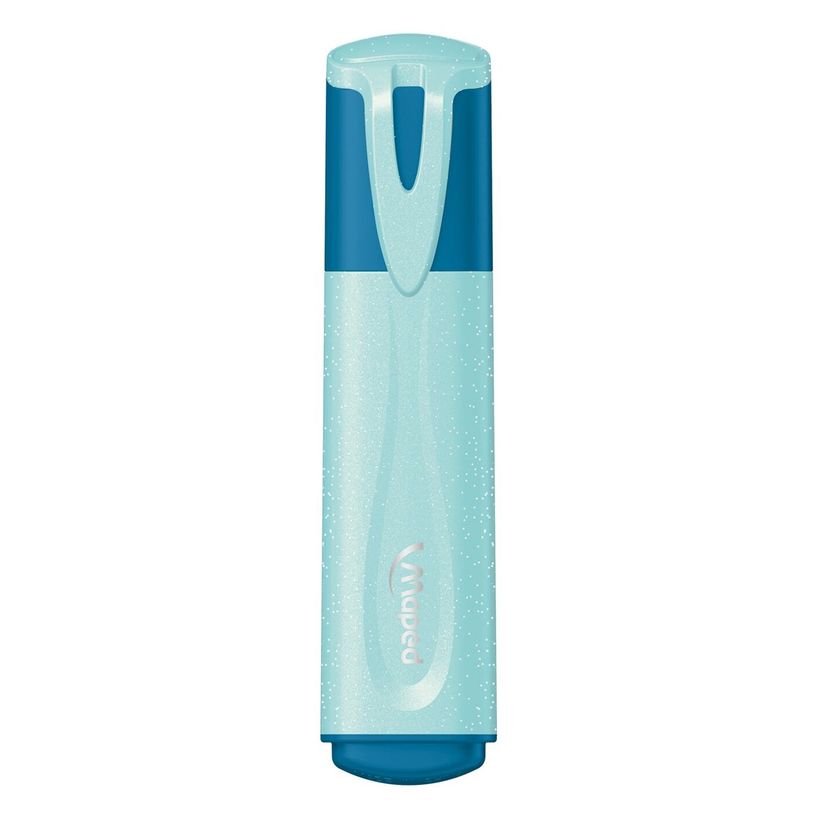 3154147420300-Maped Fluo'Peps Glitter - Surligneur Pastel - bleu-P_405156017_1-0