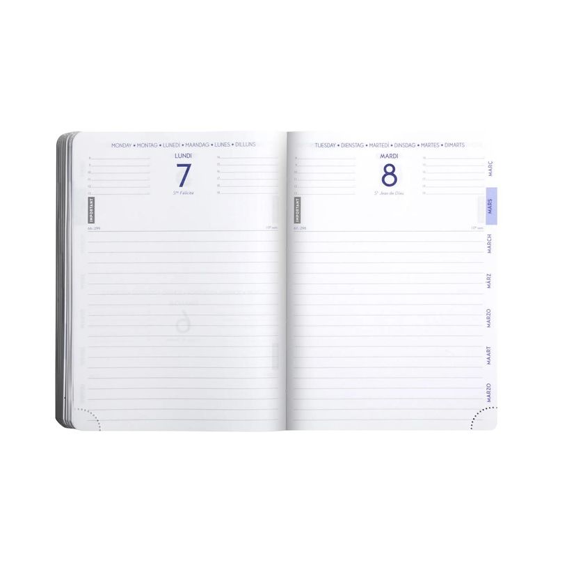 3660942073059-Agenda Eden - 1 jour par page - 12 x 17 cm - or doux - Exacompta-P_405161248_10-1