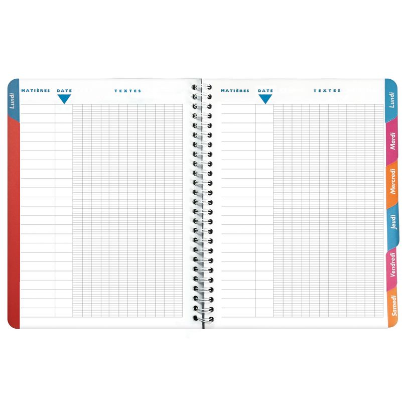 3660942084260-Cahier de textes à spirale Dragon Ball S - 17 x 22 cm - bleu - Exacompta-P_405161270_2-1