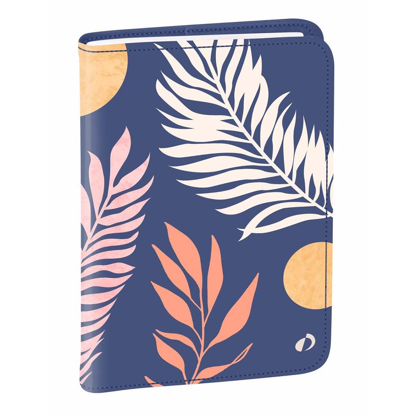 3371010511655-Agenda Bloom - 1 semaine sur 2 pages - 10 x 15 cm - bleu - Quo Vadis-P_405161496_1-0