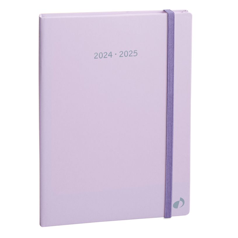 3371010512751-Agenda à élastique Pastel - 1 page hebdo/1 page de notes - 15 x 21 cm - parme - Quo Vadi-P_405161546_1-0