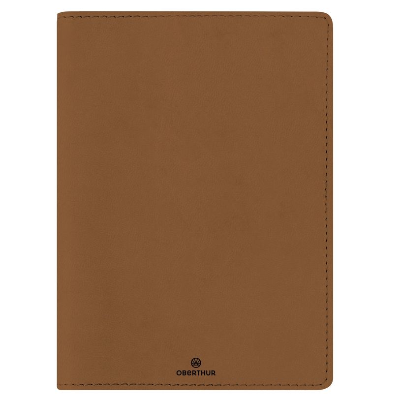 3664447169330-Agenda à spirale Dayton - 1 semaine sur 2 pages - 17 x 24,5 cm - camel - Oberthur-P_405162157_1-0